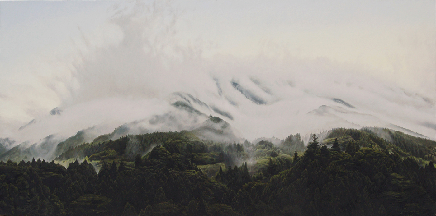 《風景　道志　夕》画像