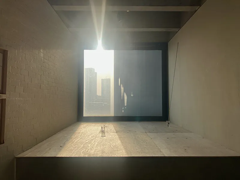鴨治晃次展の様子