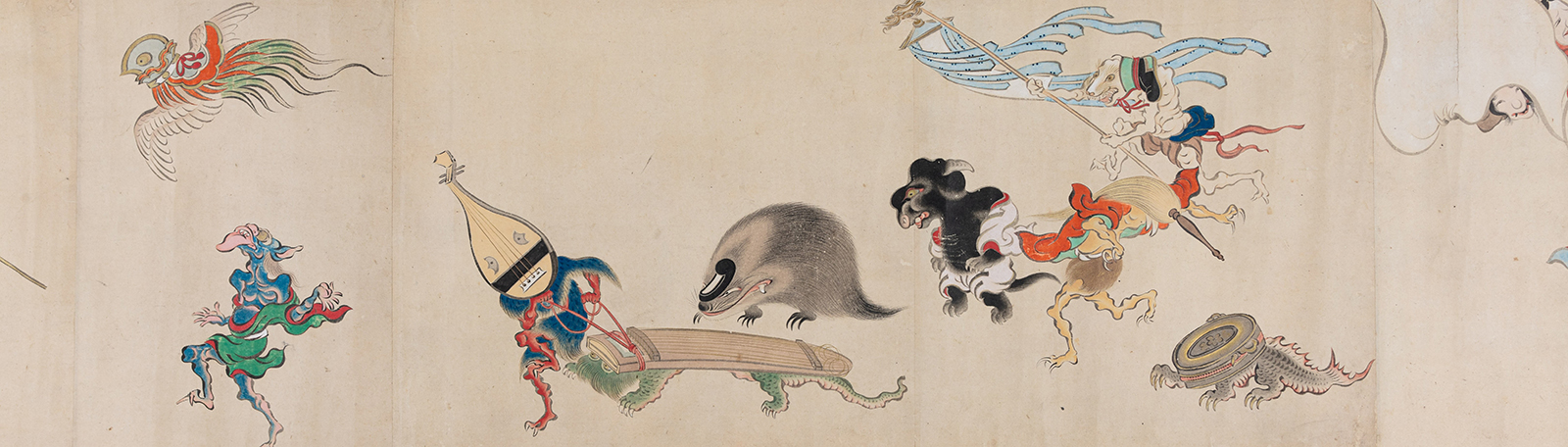 《百鬼夜行絵巻(部分)》画像