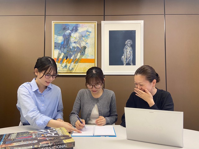 社内の様子